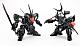 MAX FACTORY PLAMAX MS-04 Mashin Hero Wataru Black Ryujinmaru & Senjinmaru Set Plastic Kit gallery thumbnail