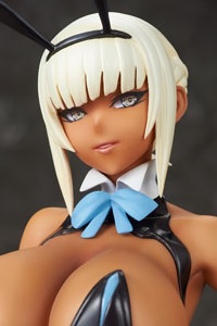 Q-six BUNNY GIRL Izayoi Erika Tanned Ver. Ban! Original Character 1/5 PVC Figure