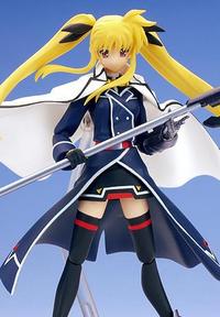 MAX FACTORY Magical Girl Lyrical Nanoha StrikerS figma Fate T. Harlaown Barrier Jacket ver. (2nd Production Run)