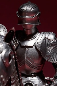 KAIYODO KT Project KT-027 Takeya Style Jizai Okimono 15th Century Gothic Equestrian Armor Silver
