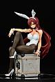 ORCATOYS FAIRY TAIL Erza Scarlet Bunny girl_Style/type white 1/6 PVC Figure gallery thumbnail