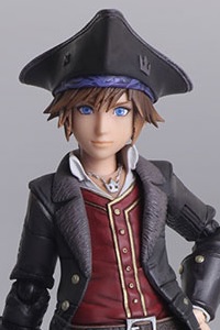 SQUARE ENIX KINGDOM HEARTS III BRING ARTS Sora Pirate of Caribbean Ver. Action Figure