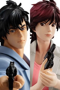 MegaHouse G.E.M. Series City Hunter the Movie: Shinjuku Private Eyes Saeba Ryo & Makimura Kaori PVC Figure