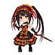 Pulchra Deformed Series Rurumeku Date A Live Tokisaki Kurumi PVC Figure gallery thumbnail