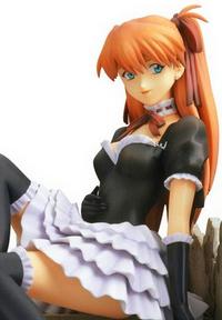 KOTOBUKIYA Neon Genesis Evangelion Soryu Asuka Langley Gothic Lolita Ver. 1/7 PVC Figure