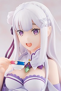 KADOKAWA KDcolle Re:Zero -Starting Life in Another World- Emilia Tea Time Ver. 1/7 PVC Figure (2nd Production Run)