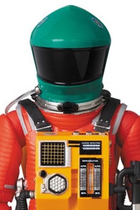 MedicomToy MAFEX No.110 SPACE SUIT GREEN HELMET & ORANGE SUIT Ver. Action Figure