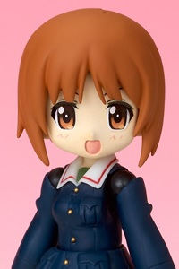 WAVE Mameshiki Girls und Panzer the Movie Nishizumi Miho Action Figure