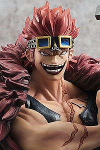 MegaHouse Portrait.of.Pirates ONE PIECE LIMITED EDITION Eustass Captain Kid Limited Reprint Edition PVC Figure