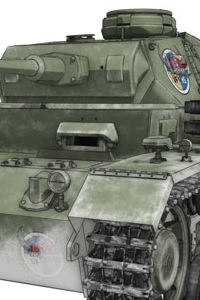 PLATZ Girls und Panzer das Finale Panzer III Ausf. J Viking Suisan High School 1/72 Plastic Kit
