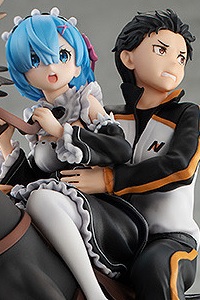 KADOKAWA KDcolle Re:Zero -Starting Life in Another World- Rem & Subaru Hakugei Koryakusen Ver. PVC Figure