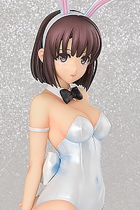 FREEing Saenai Heroine no Sodatekata Flat Sawamura Kato Megumi Nama-ashi Bunny Ver. 1/4 PVC Figure