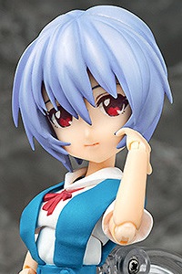 Phat! Rebuild of Evangelion Parfom R! Ayanami Rei School Uniform Ver. Action Figure