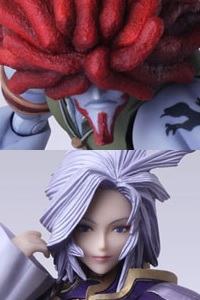 SQUARE ENIX FINAL FANTASY IX BRING ARTS Kuja & Salamanda Coral Action Figure