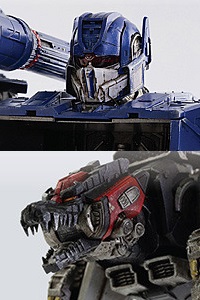 threezero BUMBLEBEE DLX SOUNDWAVE AND RAVAGE Action Figure (Re-release)