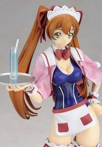 ALPHA x OMEGA Code Geass Lelouch of the Rebellion R2 Shirley Fenette Swim Club Cafe Ver. 1/8 PVC Figure