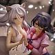 Union Creative Nekomonogatari Hanekawa Tsubasa Nii-tai Set Plastic Figure gallery thumbnail