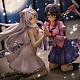 Union Creative Nekomonogatari Hanekawa Tsubasa Nii-tai Set Plastic Figure gallery thumbnail