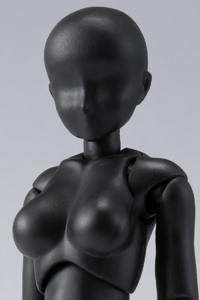 BANDAI SPIRITS S.H.Figuarts Body-chan DX SET 2 (Solid black Color Ver.)