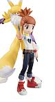 MegaHouse G.E.M. Series Digimon Tamers Renamon & Nonaka Rika Plastic Figure gallery thumbnail