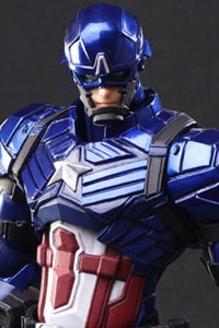 SQUARE ENIX MARVEL UNIVERSE VARIANT BRING ARTS DESIGNED BY TETSUYA NOMURA Captain America Action Figure