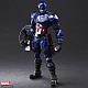 SQUARE ENIX MARVEL UNIVERSE VARIANT BRING ARTS DESIGNED BY TETSUYA NOMURA Captain America Action Figure gallery thumbnail