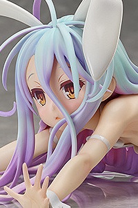 FREEing No Game No Life Shiro Nama-ashi Bunny Ver. 1/4 PVC Figure