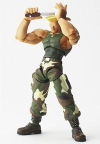 KAIYODO Revoltech SFO Street Fighter Online Guile 