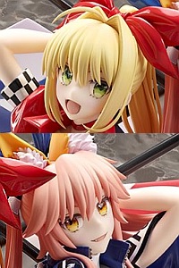 plusone Fate/Extra Nero Claudius & Tamamo no Mae TYPE-MOON Racing Ver. 1/7 PVC Figure