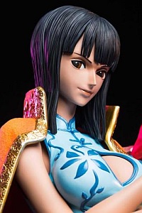 PLEX ONE PIECE Log Collection Gigantic Statue Series Nico Robin Polystone Figure