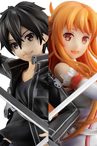 KADOKAWA Lucrea Sword Art Online Kirito & Asuna SAO 10th Anniversary PVC Figure