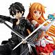 KADOKAWA Lucrea Sword Art Online Kirito & Asuna SAO 10th Anniversary PVC Figure gallery thumbnail