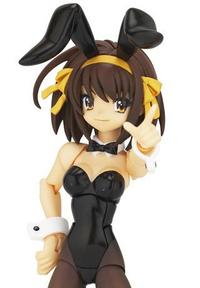 KAIYODO Fraulein Revoltech The Melancholy of Suzumiya Haruhi Culture Festival Special No.1 Suzumiya Haruhi Bunny Ver. 