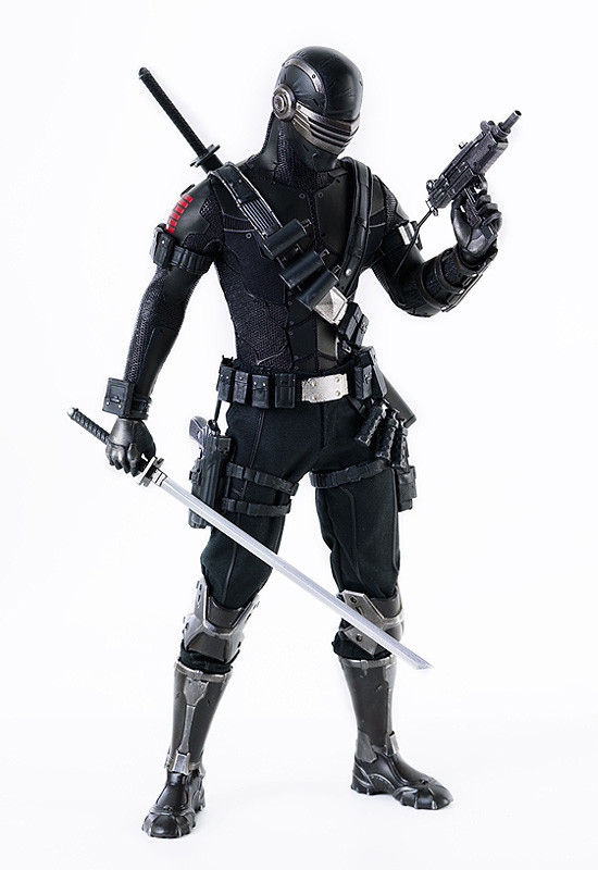 Threezero G.I. Joe Snake Eyes 1/6 Scale – Action Figure Da Collezione 30 Cm – Con Accessori E Armi – Hasbro