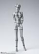 BANDAI SPIRITS S.H.Figuarts Body-chan -Wireframe- (Gray Color Ver.) gallery thumbnail