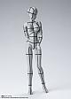 BANDAI SPIRITS S.H.Figuarts Body-chan -Wire Frame- (Gray Color Ver.) gallery thumbnail