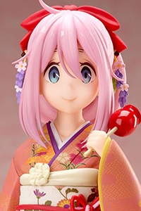 FuRyu Yurucamp SEASON 2 Kagamihara Nadeshiko Furisode 1/7 PVC Figure