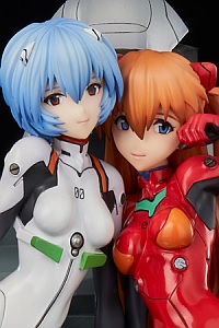 Union Creative Neon Genesis Evangelion Rei & Asuka -twinmore Object- PVC Figure