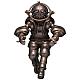 SEN-TI-NEL Takeya Style Jizai Okimono VINTAGE DIVING SUITS COLLECTION No.01 Standard Colour Edition Action Figure gallery thumbnail