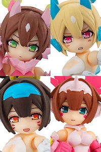 MegaHouse Desktop Army Megami Device ASRA Series (Ouki, Aoi) (1 BOX)