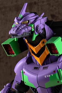 Aoshima EVA GLOBAL Godzilla vs. Evangelion Type-3 Kiryu EVA-01 Colour Ver. Plastic Kit