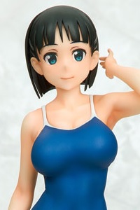 Q-six Sword Art Online Kirigaya Suguha Konsuku Ver. 1/7 PVC Figure