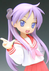 WAVE Lucky Star Hiiragi Kagami School Uniform Ver. 1/12 PVC Figure