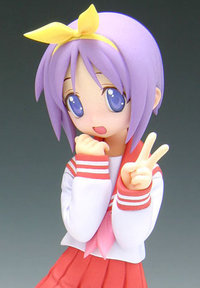 WAVE Lucky Star Hiiragi Tsukasa School Uniform Ver. 1/12 PVC Figure