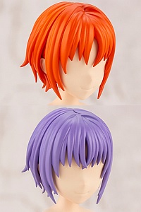 KOTOBUKIYA Sousai Shoujo Teien After School Short Wig A [Orange & Purple] 1/10 Plastic Kit