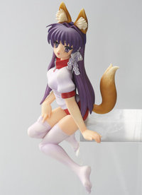 Aoshima Desktop Figure Series CLANNAD Fujibayashi Kyo Gym Clothes Ver. Milestone Edition