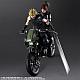 SQUARE ENIX Final Fantasy VII Remake PLAY ARTS KAI Jessie, Cloud & Bike Set Action Figure gallery thumbnail