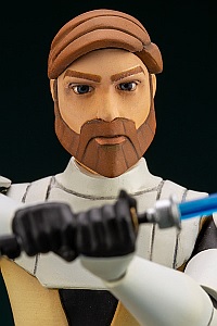 KOTOBUKIYA Star Wars ARTFX+ Obi-Wan Kenobi Clone Wars 1/10 PVC Figure