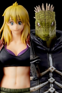 SEN-TI-NEL Dorohedoro Caiman & Nikaido 1/12 PVC Figure