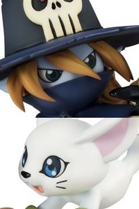 MegaHouse G.E.M. Series Digimon Adventure Wizarmon & Tailmon PVC Figure (2nd Production Run)